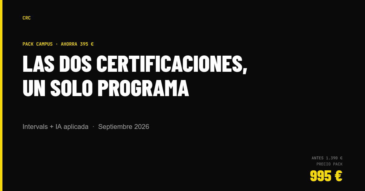 Pack Campus CRC – Las dos certificaciones