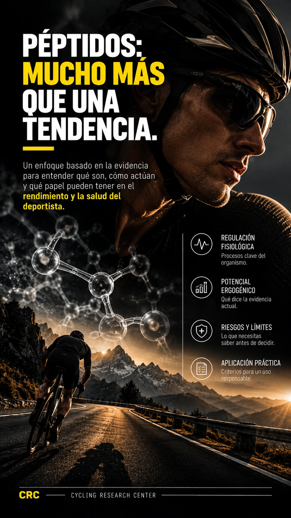 Péptidos en ciclismo: mucho más que una tendencia. Regulación fisiológica, potencial ergogénico, riesgos y aplicación práctica